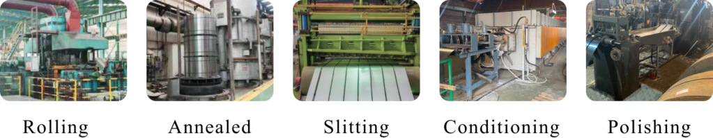 medium high carbon steel process